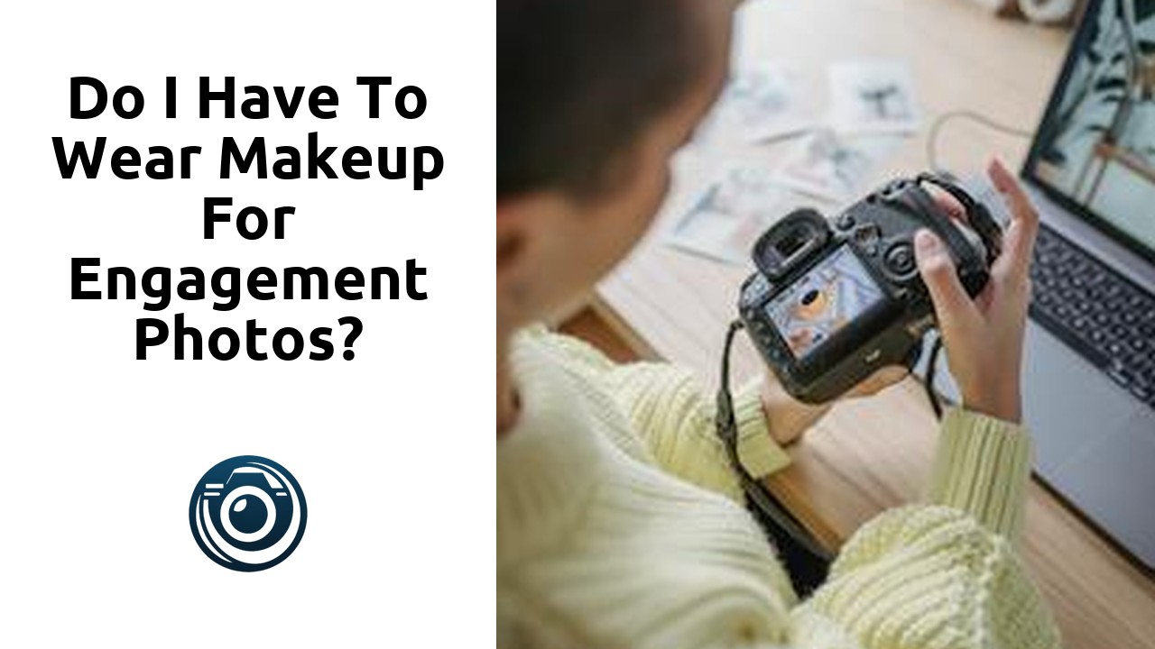 Do I have to wear makeup for engagement photos?