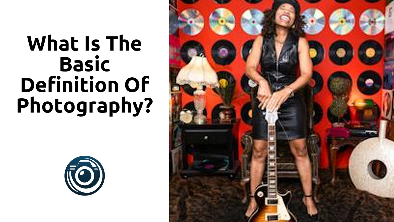 What is the basic definition of photography?